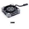 SURPASS Rocket-Rc Metal Cooling Fan 30mm 35mm 40mm Aluminum Cool Fan Heat Sink Fan Cover for RC Car 540/550 Brushless Motor