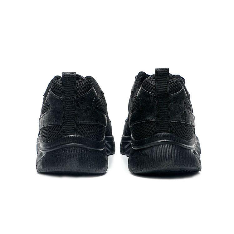 Anta Mesh Slip Resistant, Abrasion Resistant, Breathable Low top Running Shoes Men's Black Gray Gold 912225571-6