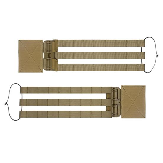 1 par de correas de faja de liberación rápida, correa lateral para chaleco JPC XPC NCPC CPC, material de nailon resistente al desgarro, accesorio de equipo táctico