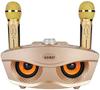 Bluetooth Wireless Karaoke Microphone with 2 Portable AUX for Home KTV Karaoke Speakers, (Gold)