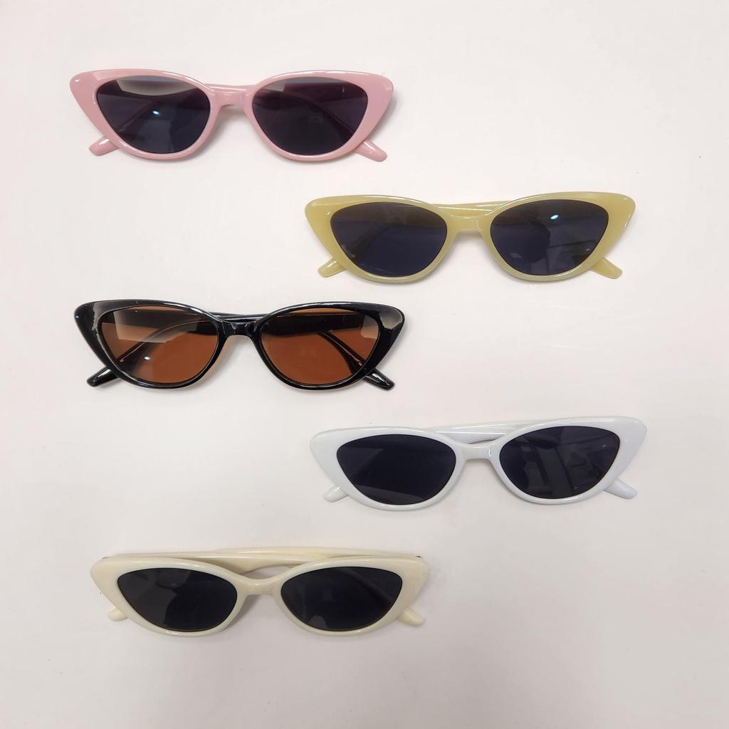 European Sweet & Spicy Cat Eye Sunglasses for Women: Trendy, Small Face, Korean Style Influencer Sunglasses