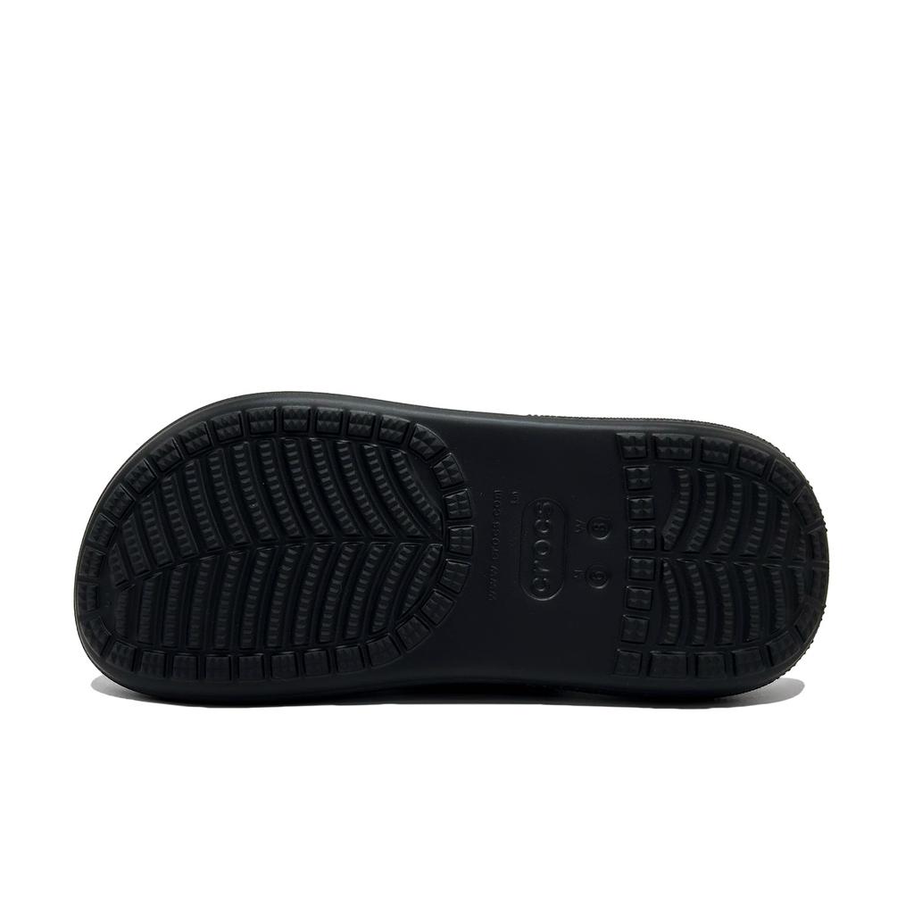 Crocs Crush Clog EVA Cool Style Dark Colour Classic Campus Style Fashionable and Versatile Hole Shoes Unisex Style Black