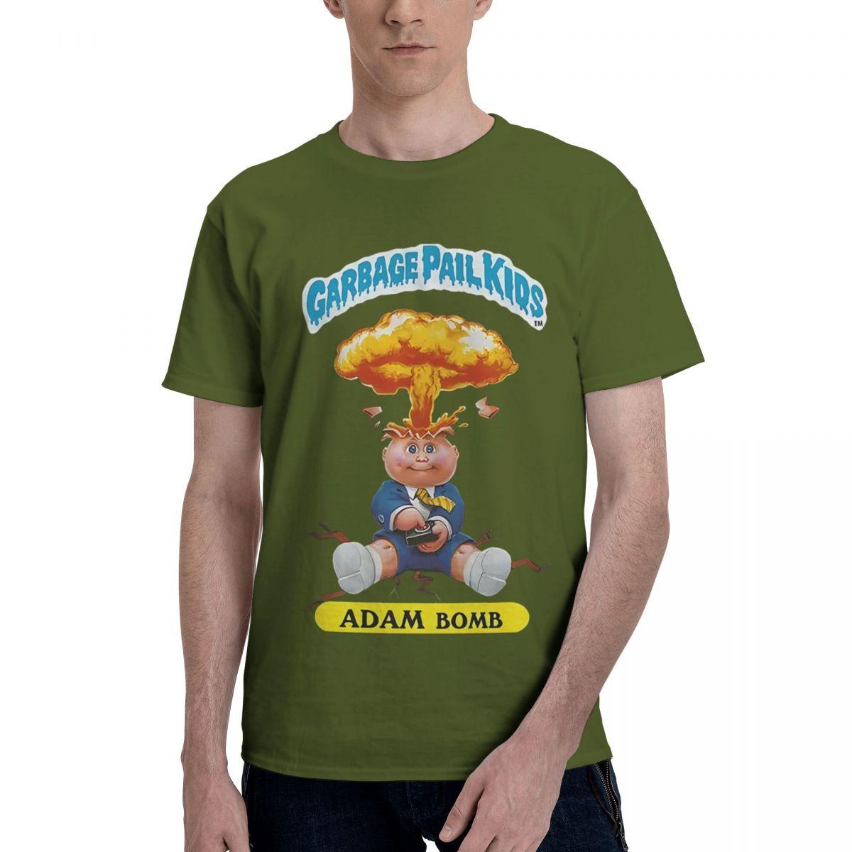 

Garbage Pail Kids Adam Bomb 100 Cotton Casual Breathable Confortable Shirt High End Mens Clothing Mens Tops S