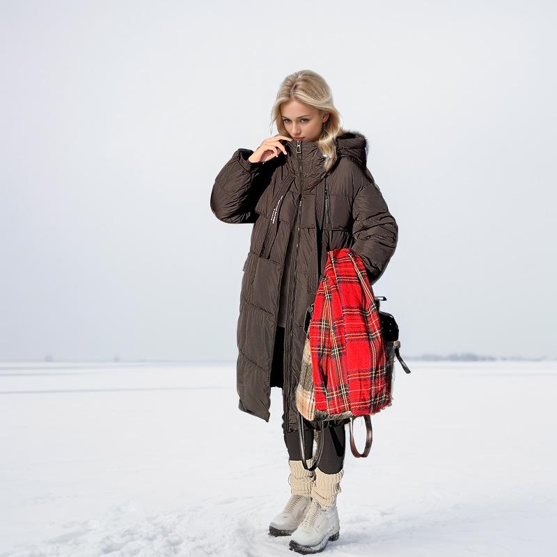 GMXIA Damen Vintage Casual Einfarbig Druck Herbst Winter Langarm Kapuzenjacken & Mäntel