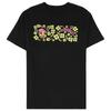 Krooked Mark Gonzales BLACKLIGHT SWEATPANTS Skateboard T-Shirt SCHWARZ