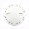 Marine White Nylon 9 inch Flat Inspection Hatch with Detachable Covers Boat Access Cover Lid Screw Out Deck Plate Hardware