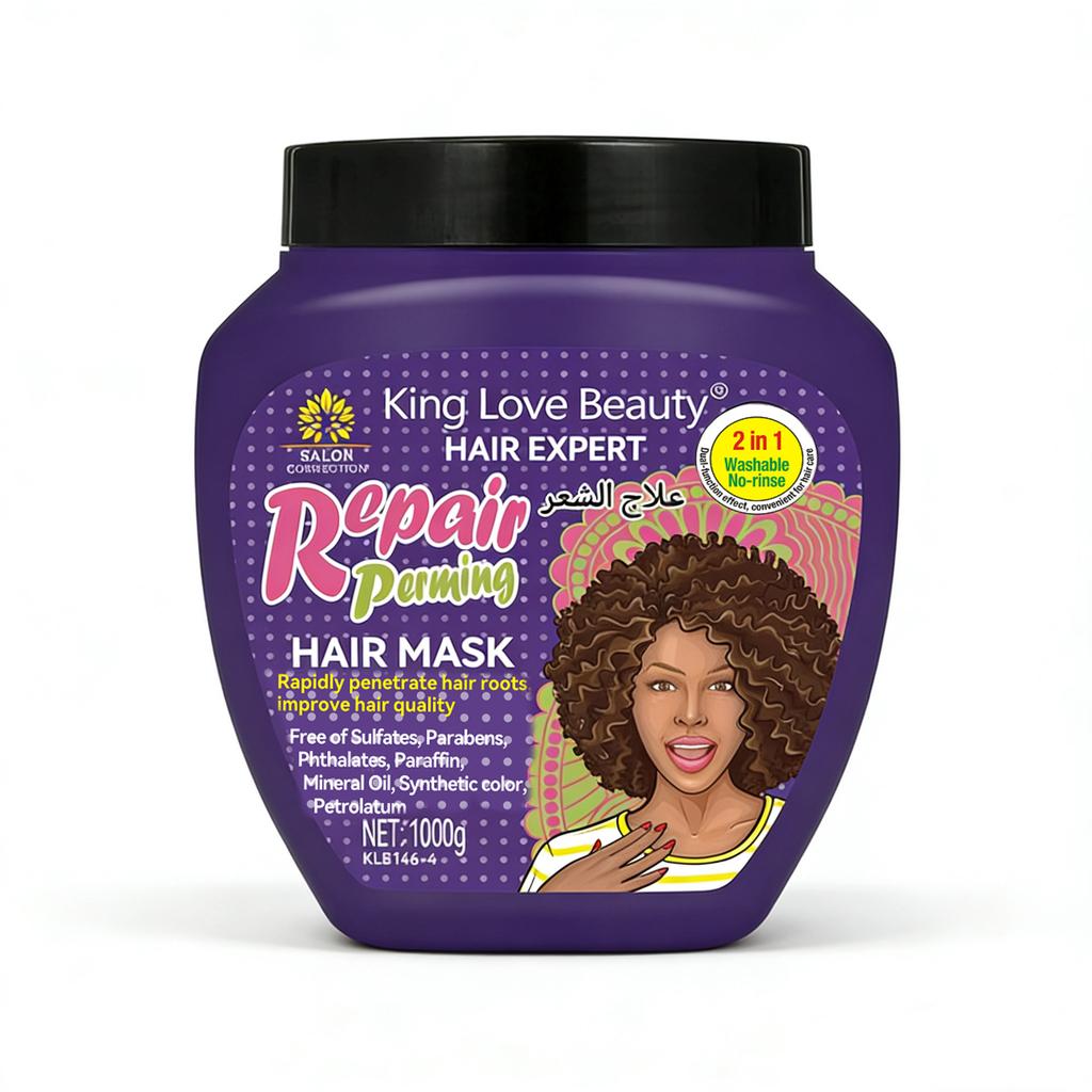 King Love Beauty Hair Mask Deep Moisturizing Nourishing Strengthening Repair Dry Frizzy Hair