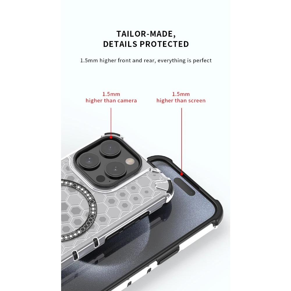 Custodia Trasparente di Lusso Magnetica Magsafe per Ricarica Wireless per IPhone 15 14 Plus 13 12 11 Pro Max Cover Antiurto a Protezione Completa