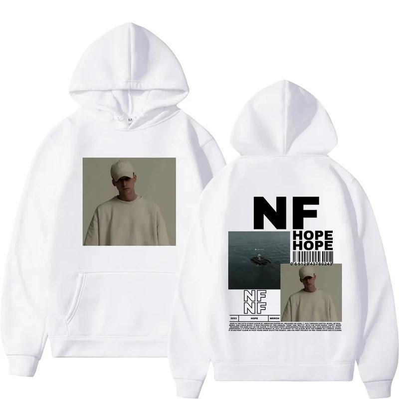 

Худі з двостороннім принтом Rapper NF Album Hope L