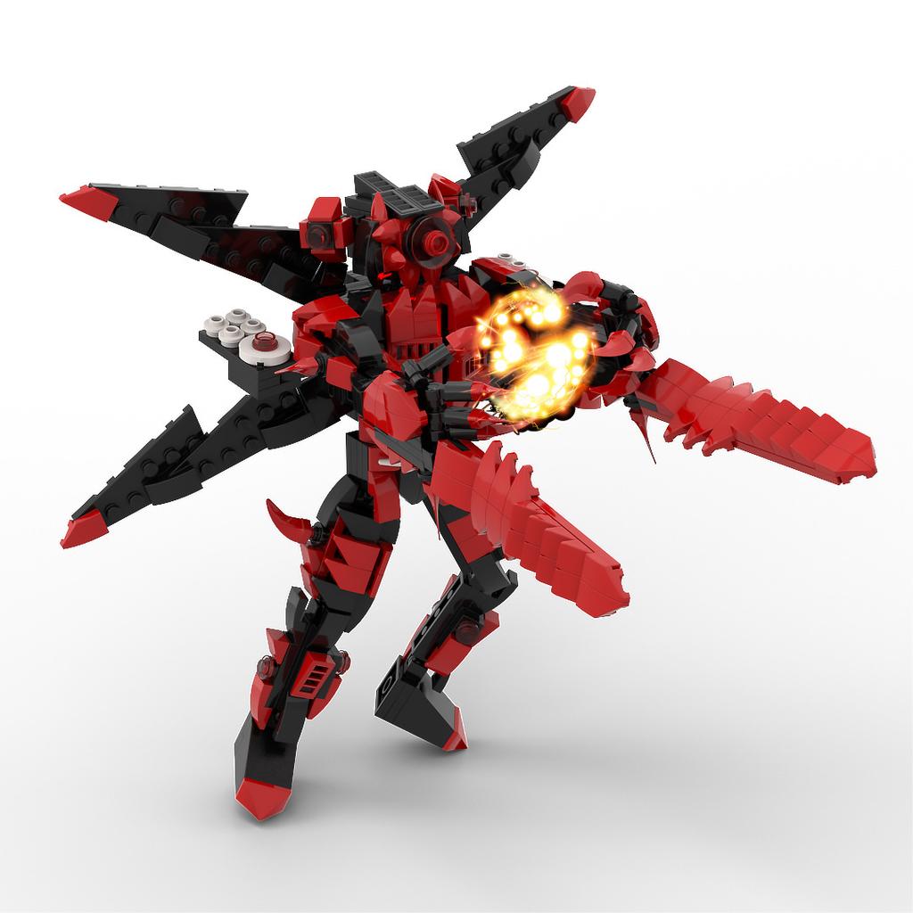 Red Lotus Warcraft Titan King Audio Tv Toilet And Monitor Man Toy Building Block