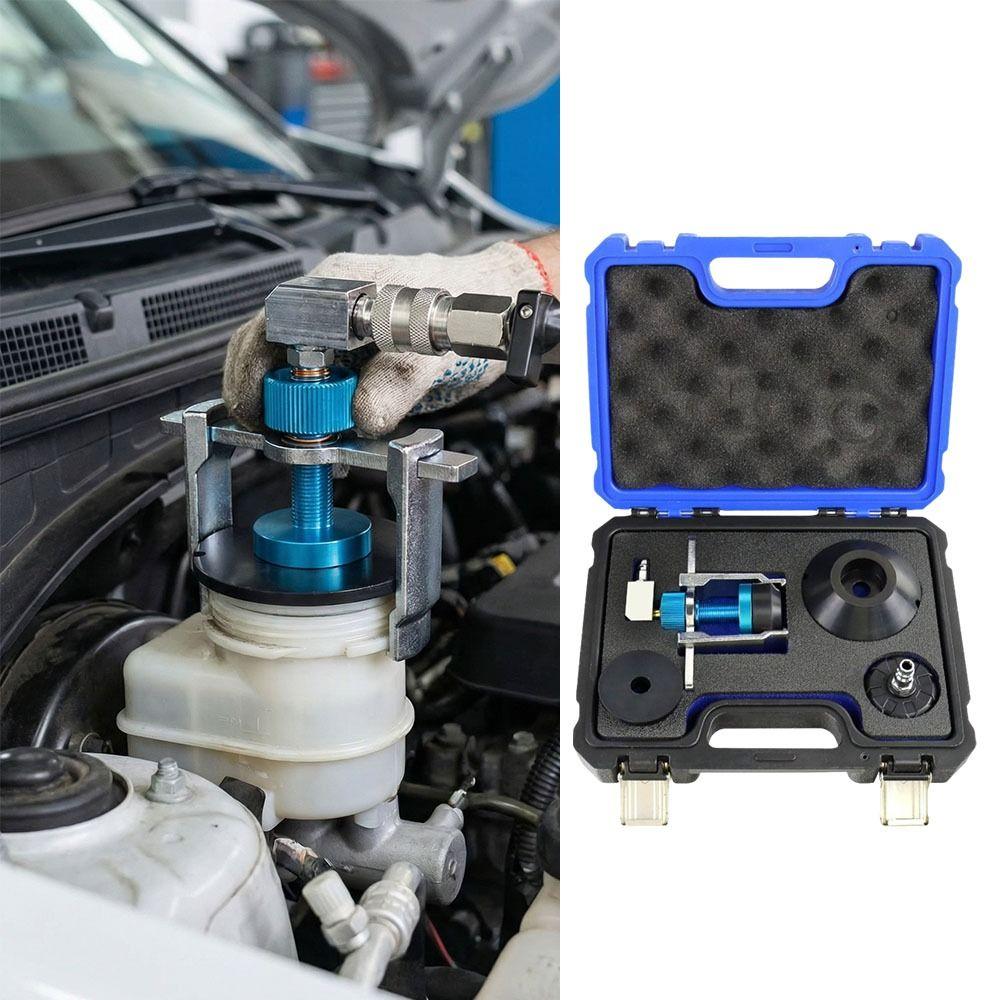 Universal Adapter Master Cylinder Adapter Kit Bleeder Tool Brake Fluid Replacement  Automotive Use