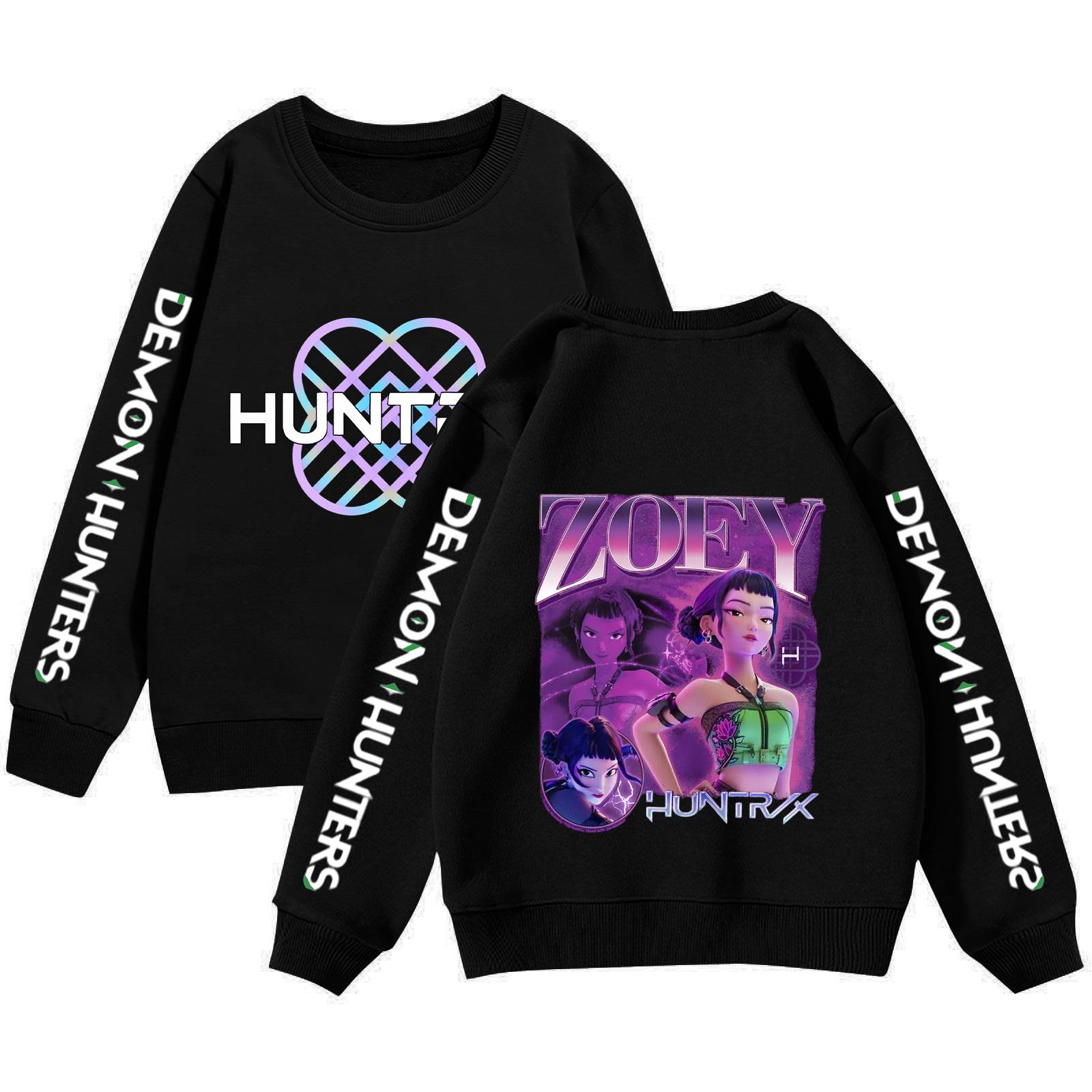 

Детский свитшот для мальчиков и девочек, спортивный свитшот с круглым вырезом, повседневный пуловер, спортивная футболка 110 чёрный