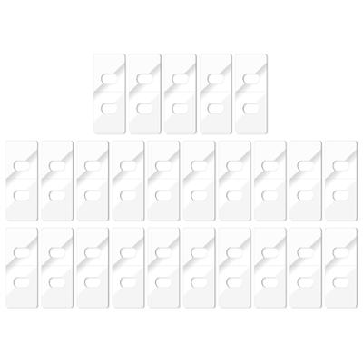 Pack of 25 Vertical Blind Repair Tab, PET White Savers for Home and Office