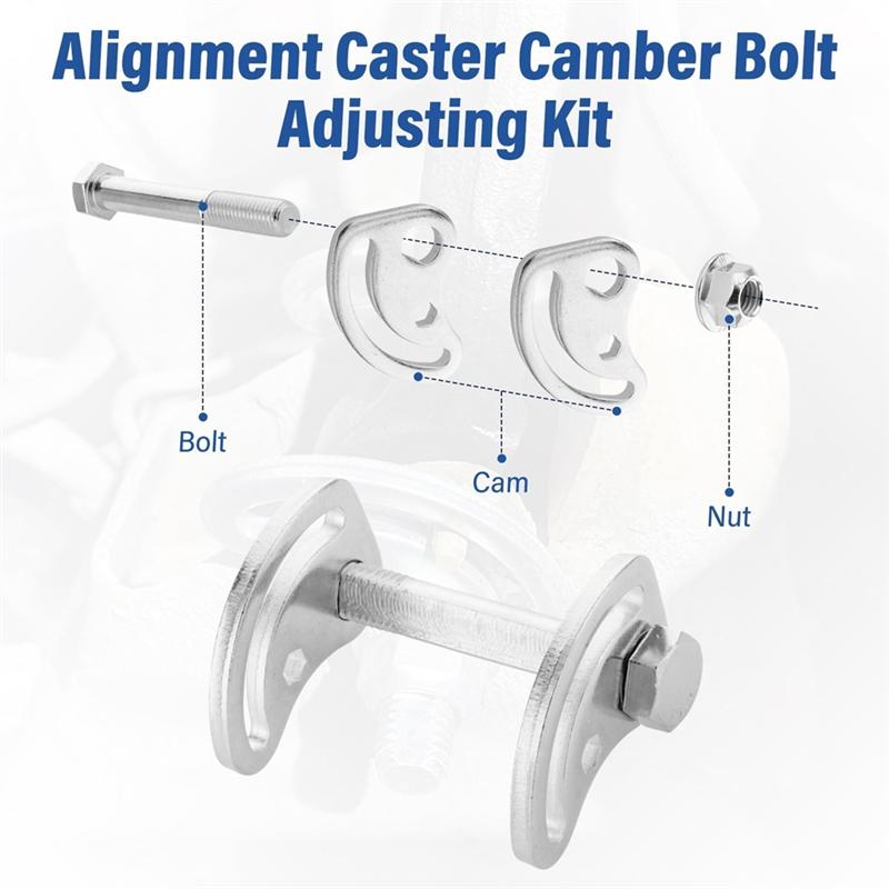 Camber Kit For Silverado GMC Sierra Express Suburban 1500 2500 Yukon Tahoe Cadillac Escalade Hummer H2