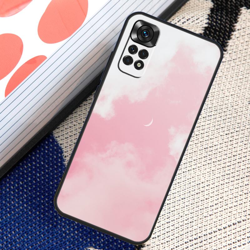 

Пастельно-розовый чехол для Xiaomi Redmi Note 10 11 Pro 8 9 12 Pro 11S 10S 9S Redmi 9 10 12C 9C 10C задняя крышка Redmi 9A