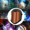 Welding Mask Anti-Fog Protective Full Shield Splash Resistant Adjustable Safety Face Shield with High-Temperature PC Frame Welding Helmet for Work