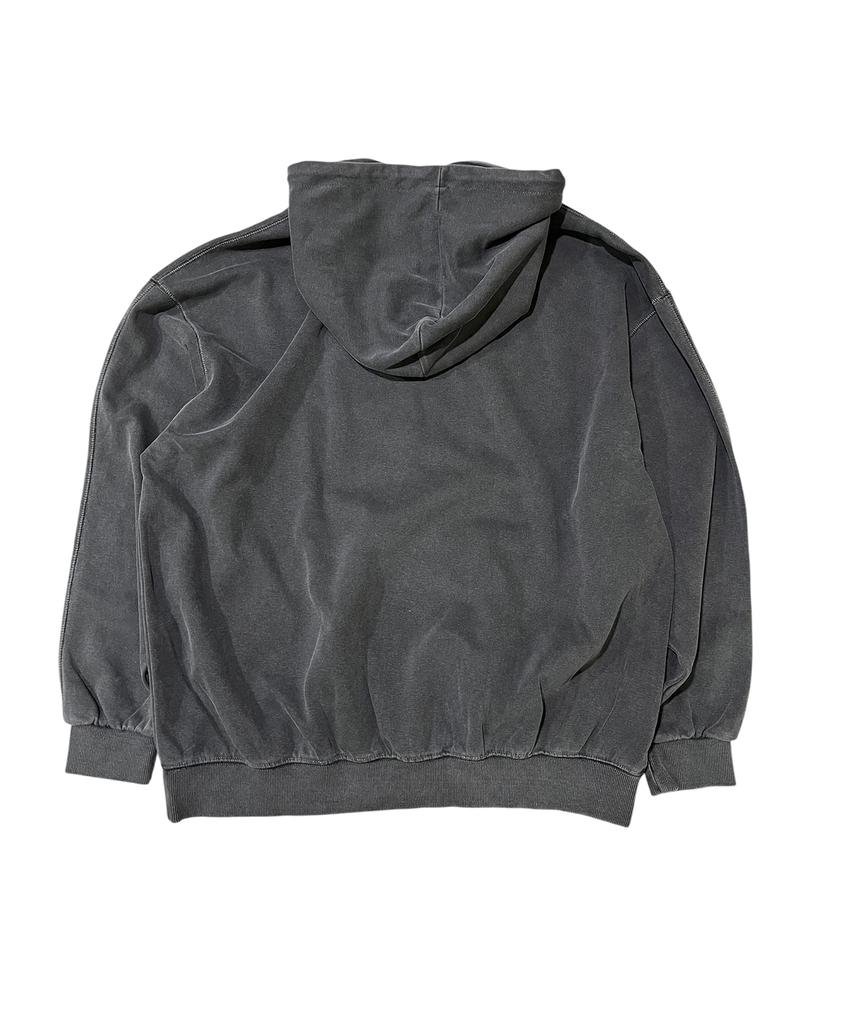SK8ER ROCK No Control Pigment Sweat Hooded (Charcoal)