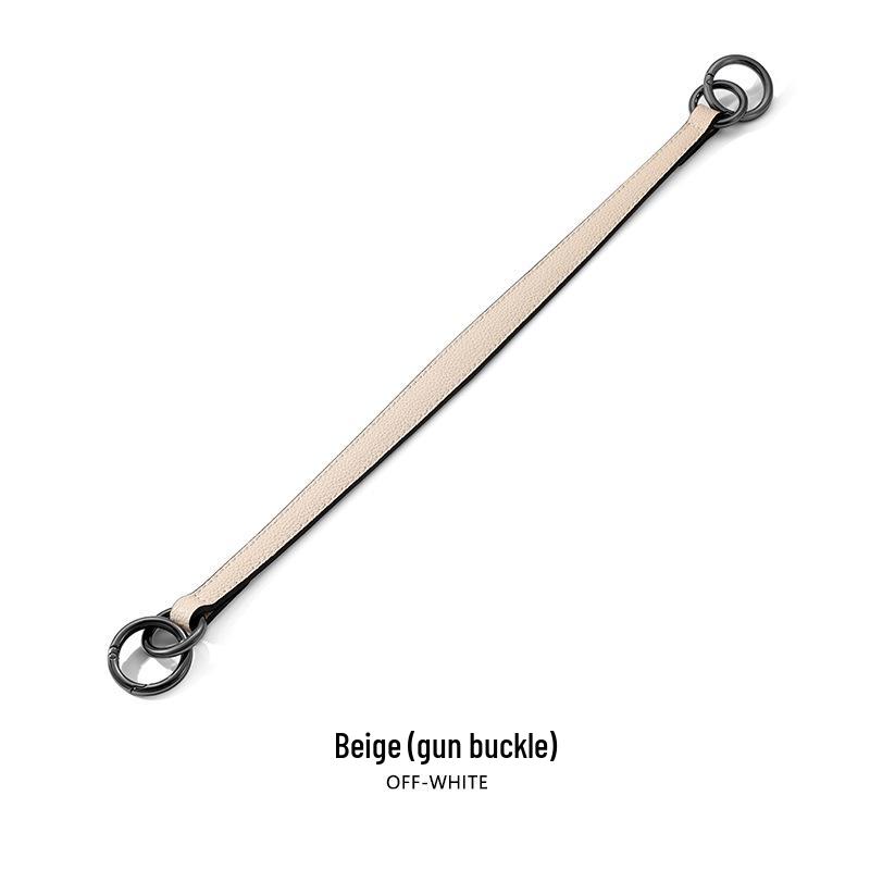 Litschi-Narben-Handtaschenriemen: Einzelschulter & Doppelring-Hardware