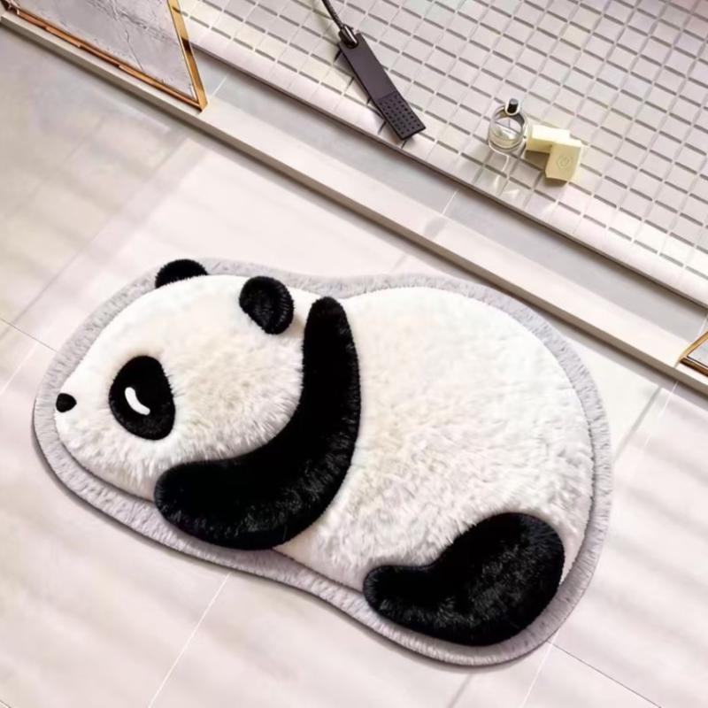 Cartoon Dirt Resistant Pvc Silk Ring Door Mats Hallway Doorway Foot Dust Removal Easy Clean Wear-Resistant Anti-Slip Floor Mat