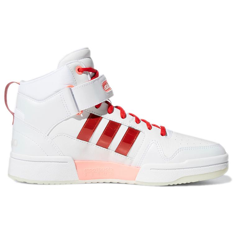 Adidas Neo Postmove Mid 'White Red' Women's GZ3799