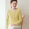 Women's 100% Pure Cashmere Two-Piece Style Cardigan - Autumn/Winter 2026 Collection Sweater Jacket