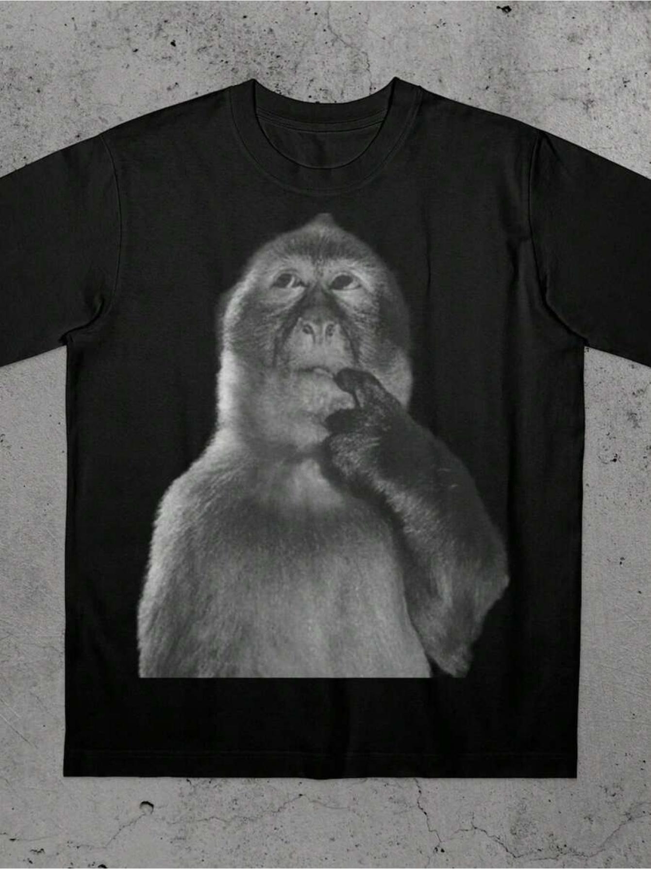Funny Monkey T-Shirt XXXXL