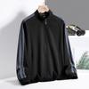 Lapel Jacket Jacket Men's Handsome Jacket Spring and Autumn New Loose Stand Collar Jacket