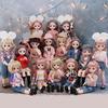 30 CM Mini Mobile 23 Bambole Snodate Ragazze Giocattolo 3D Grandi Occhi BJD Principessa Abiti Completi Collezione di Abiti Per Bambini Regalo bambola