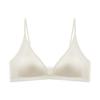 French Deep V Triangle Cup Seamless Chest Breathable Comfortable Pure Desire Sexy Top Bra Cover