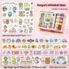 Adorable Cartoon Sticker Box Set for Journals and Kids' Scrapbooks