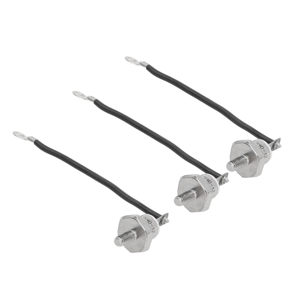 3 Stück Generator Gleichrichter Diode Professionelle Dieselmotor Generator Diode mit Kabel für Diesel