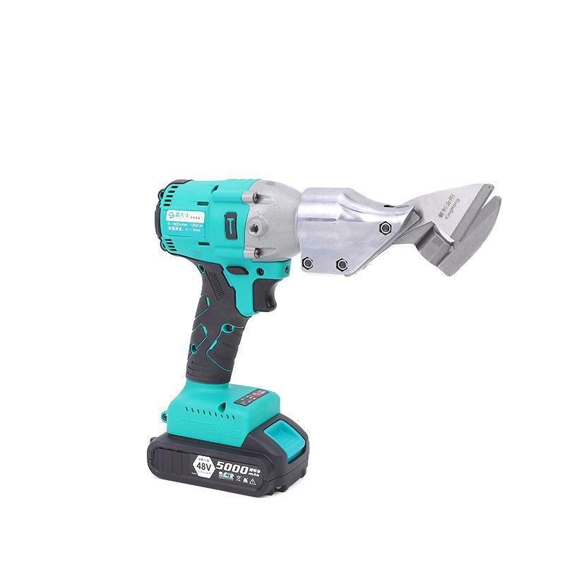 Brushless Electric Tin Snips & Shears: Lithium Battery-Powered for Metal, Cloth, Wool & Sharp Cutting