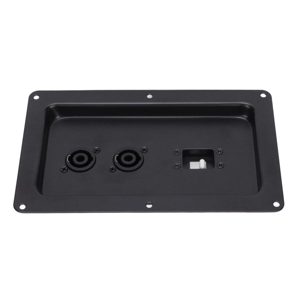 2PCS Iron Speaker Wiring Back Panel Audio Junction Box for 715 725 Stage Speakers Professional Stage