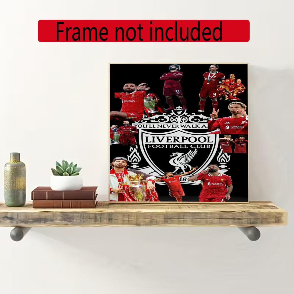 Liverpool 5D Round Diamond Painting Kit Diamond Embroidery Painting Rhinestones Mosaic Frameless Handwork Decoration Arts