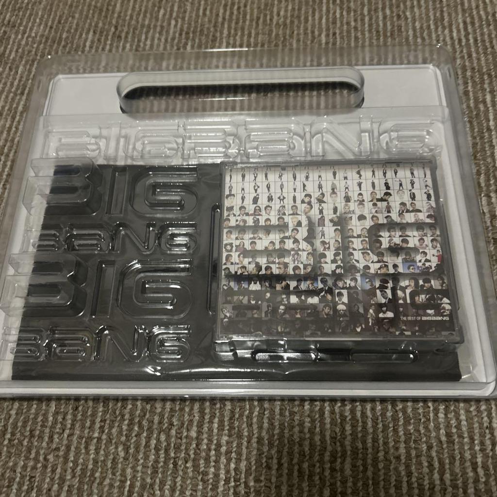 [USED] THE BEST OF BIGBANG Special Edition CD with T-shirt, Rare