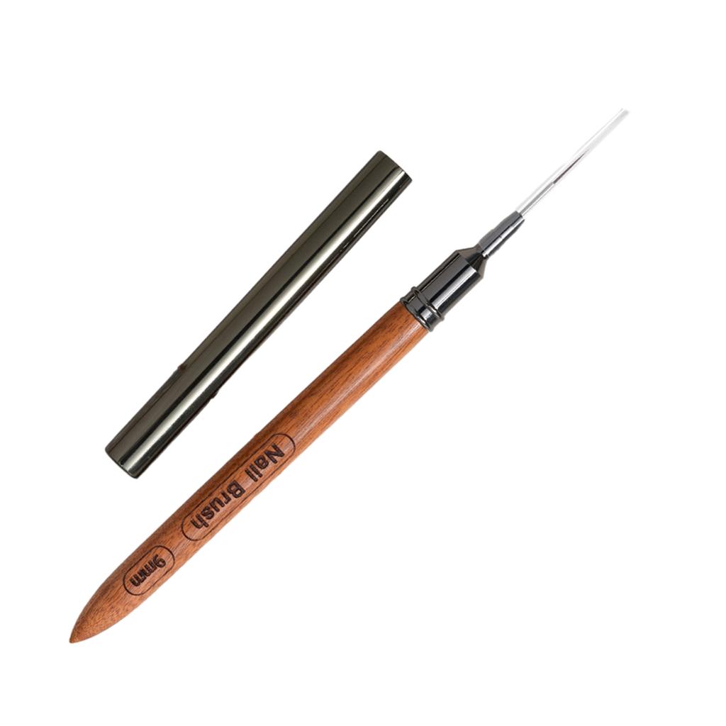 Pensulă Nail Art 6/9/12/15/18mm Pensulă Liner Nail Art Pensulă Pictură Design Nail Art Instrument Punctare Unghii pentru Designuri Nail Art