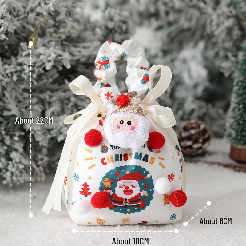 2025 Christmas Eve Peace Apple Gift Bag - Kids' Candy Holder