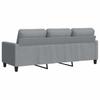 Vidaxl Sofa 3-Osobowa, Jasnoszara, 180 Cm, Tapicerowana Tkaniną