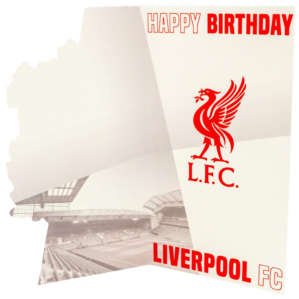 Liverpool FC Crest bursdagskort