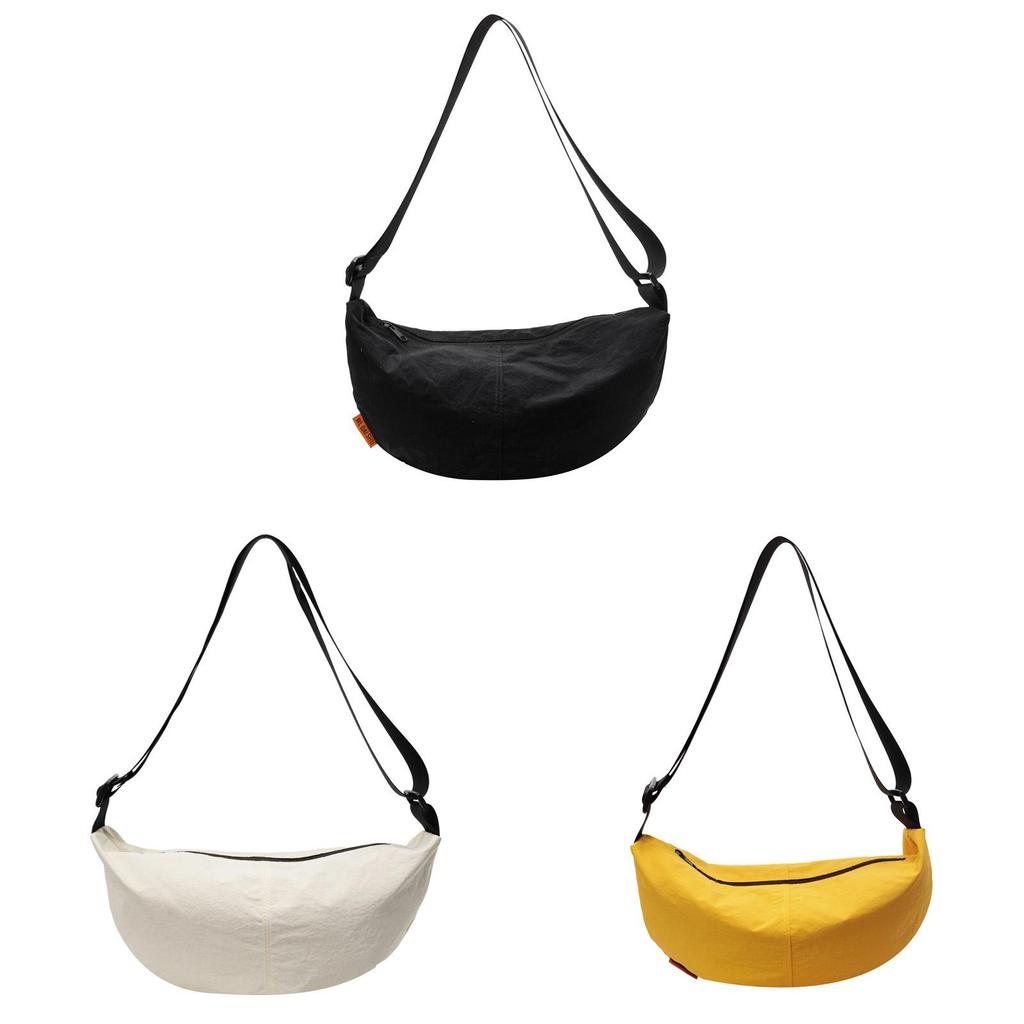Nylon Minimalist Crossbody Bag With Magnetic Closure For Daily Use Women