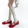 Leg Warmers Women Summer Mesh Thin Breathable Loose Long Socks Sweet Girls Leg Warmers Lolita Kawaii Cute Ruffle Socks Stockings