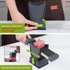Manual Meat Slicer Set with Ergonomic Handle , Lever Mechanism , Heavy Duty ABS Food-Safe , Like Performance, No Battery/Electricity Required