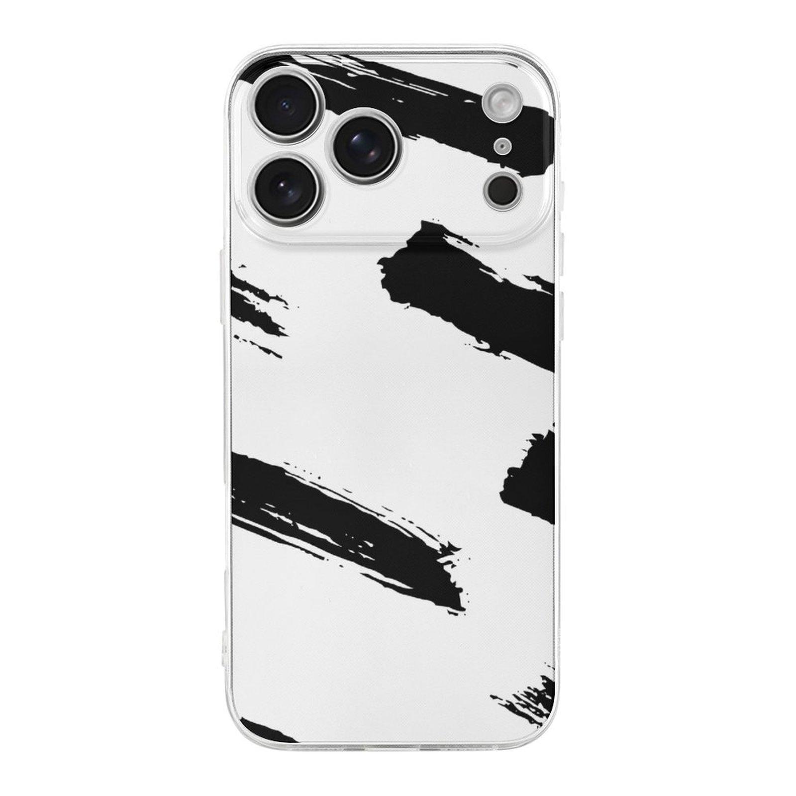 

1 Pack For iPhone 17 Series TPU Phone Case Protective Clear Anti-Slip Design, Daily Protection IPHONE-17ProMax белый