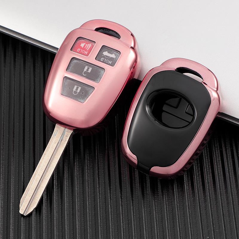 

Soft Rubber Key Case for Toyota Prado, FJ Cruiser, Vios, Previa