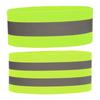 Arm Wrist Ankle Leg Bands Adjustable Reflective Tape Straps High Visibility Safety Reflector for Night Walking Cycling Running