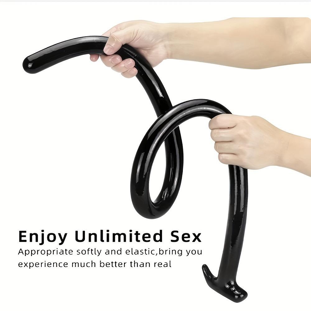 100cm Soft Long Anal Plug Prostate Massager Butt Plug Massage Dilator Erotic Bdsm Sex Toys for Adults Games Female Masturbation