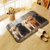 High Definition Printed Labrador Retriever Non-Slip Door Mat Absorbent Washable Rug for Bathroom Bedroom Living Room Entryway