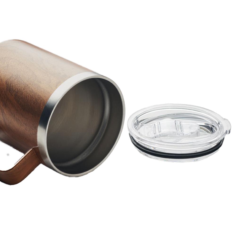 MidOcean Namib Wood Effect Double Wall 300ml Mug