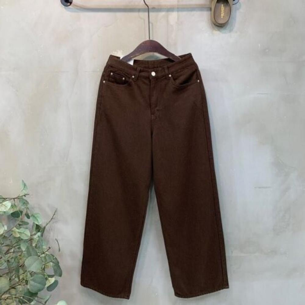 C S In The Room Women S fleeCe baSiC Straight Wide pantS 3Color Sk C001