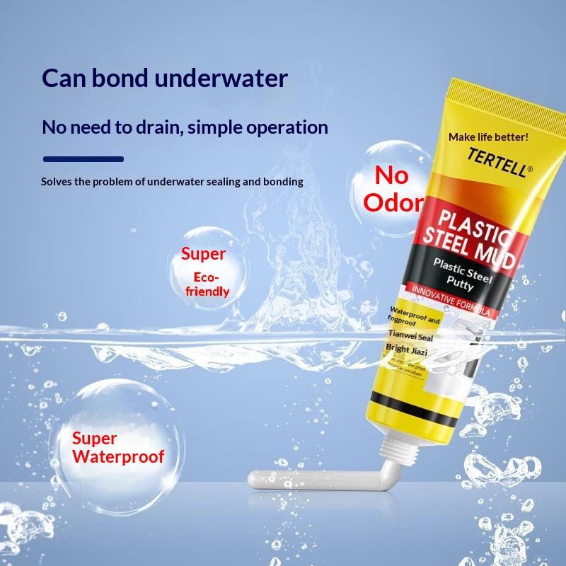 Водонепроницаемый и устойчивый к плесени герметик для ванной комнаты, белый, пластико-стальная смесь, водостойкий клей, герметик для ванной, специальный для кухонной раковины